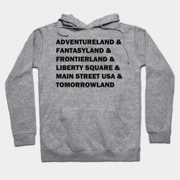 Magic Kingdom Lands Hoodie by duchessofdisneyland